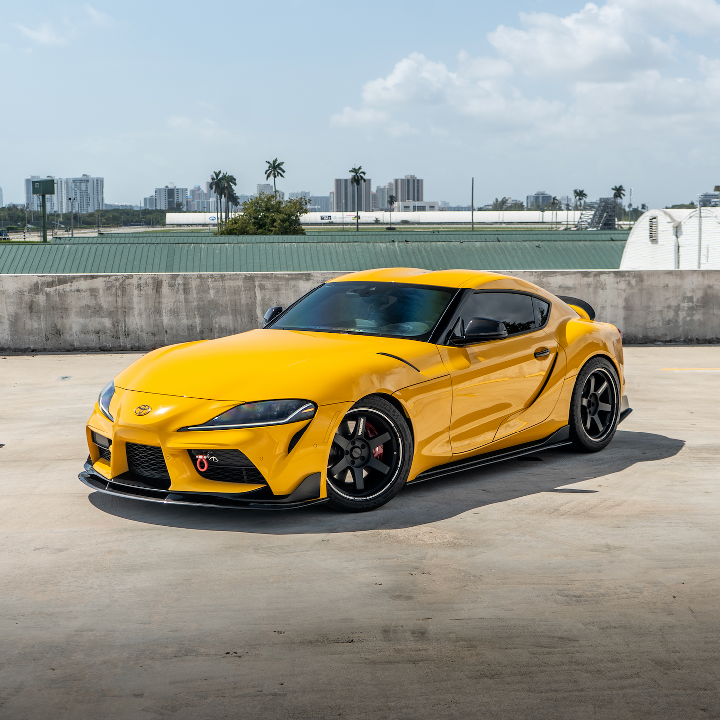 EOS Artisan Style Carbon Front Lip MKV Supra