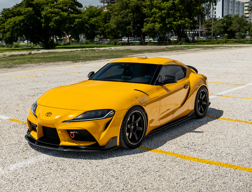 EOS Artisan Style Carbon Front Lip MKV Supra