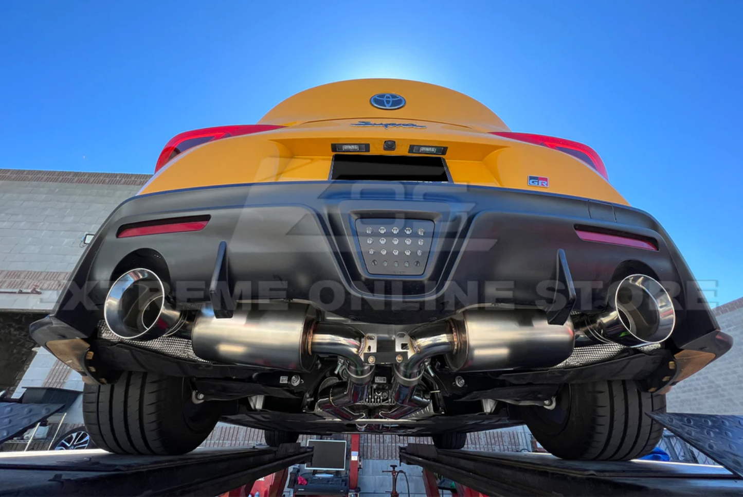 EOS Mkv Supra Catback exhaust ( Chrome tips)