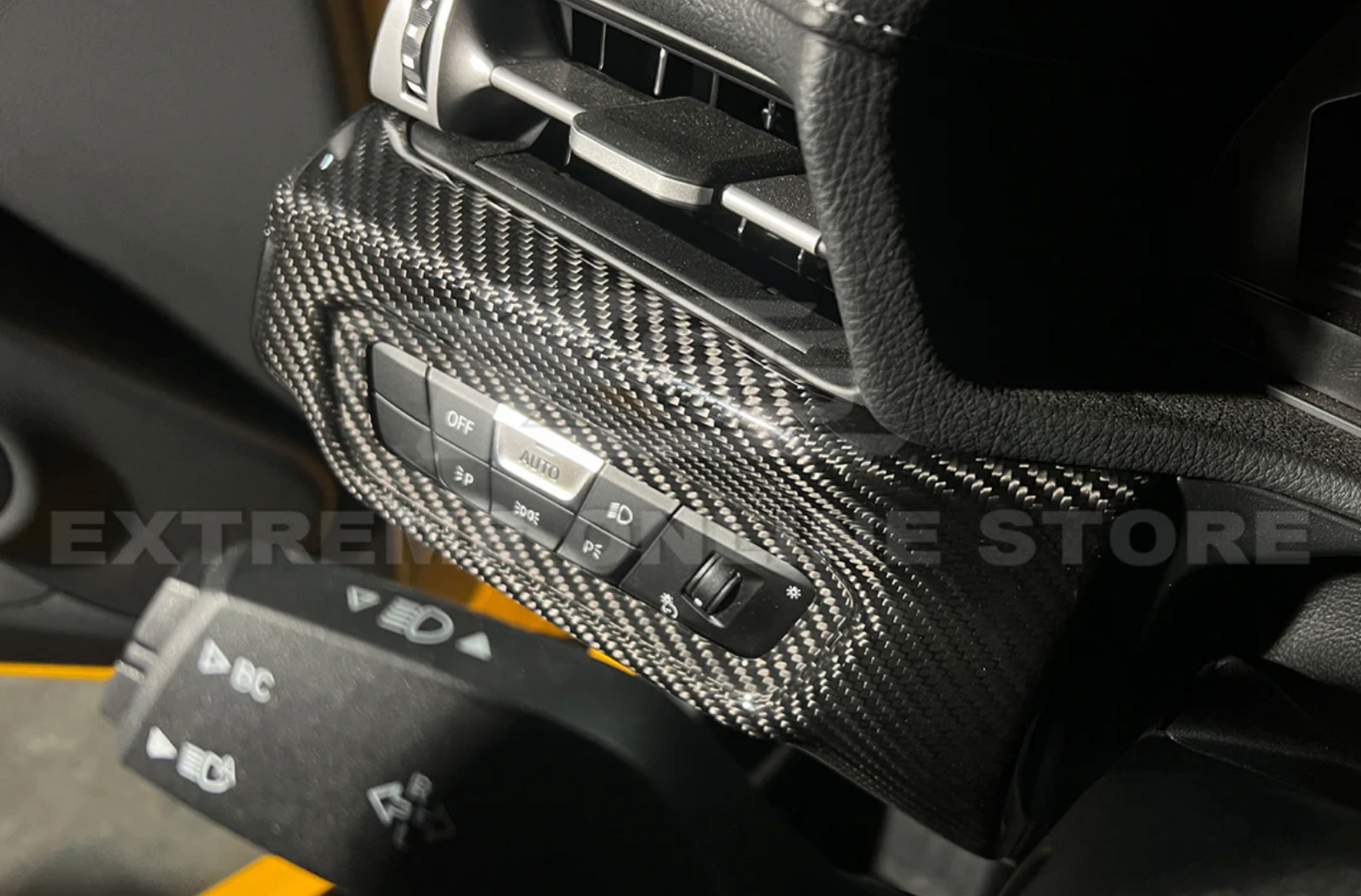 EOS MKV Supra Headlight Surround Carbon Cover