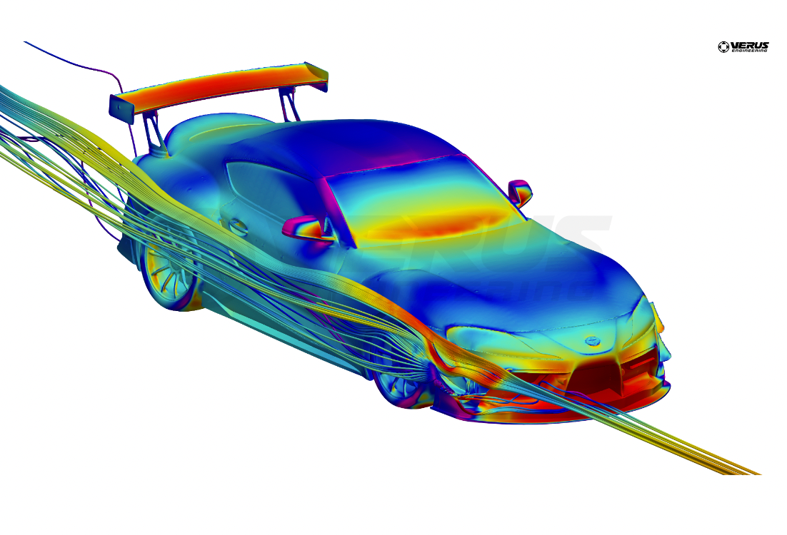 Verus Engineering Dive Plane Kit, Dual Elements - Mk5 Toyota Supra