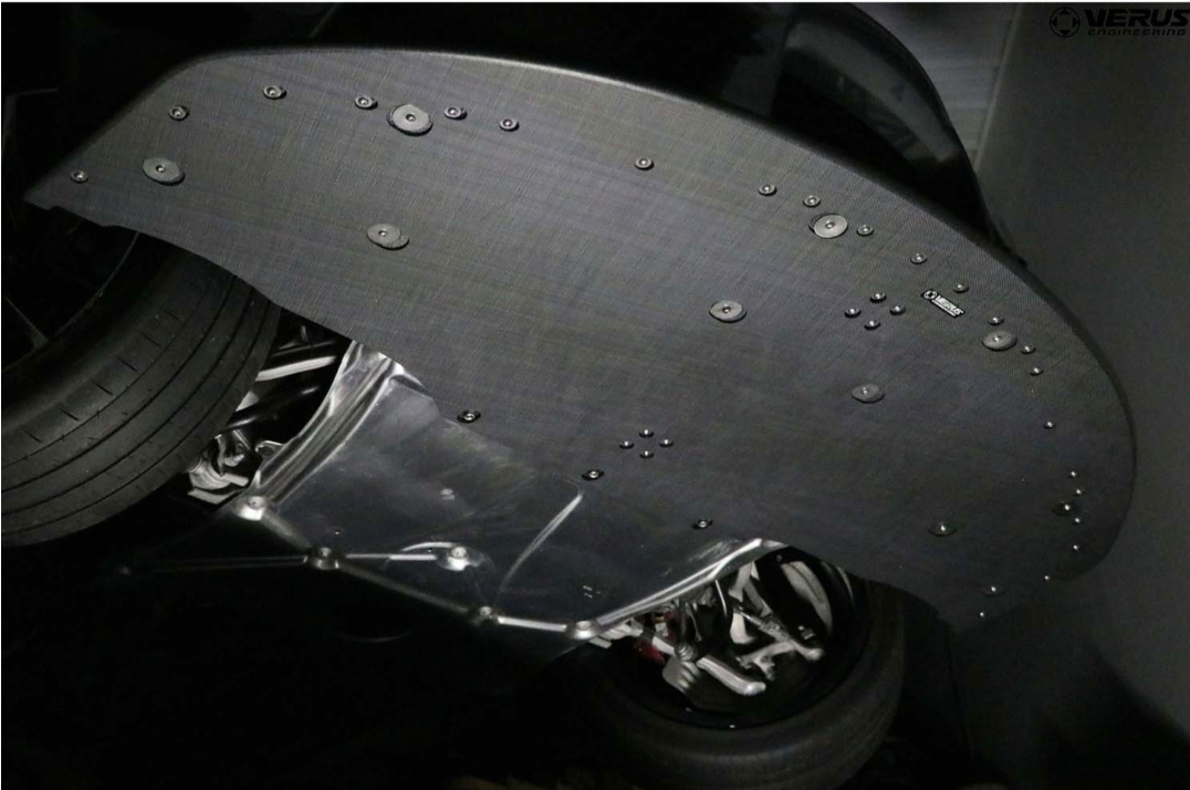 Verus Engineering Front Splitter Kit - Mk5 Toyota Supra