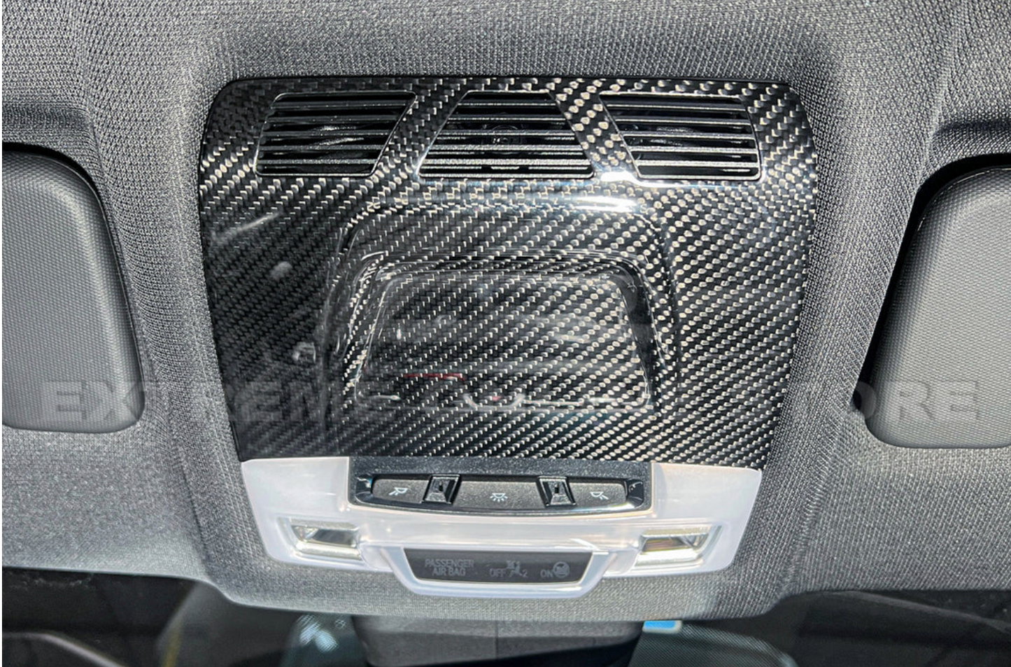 EOS MKV Supra Carbon Reading Light Trim Cover