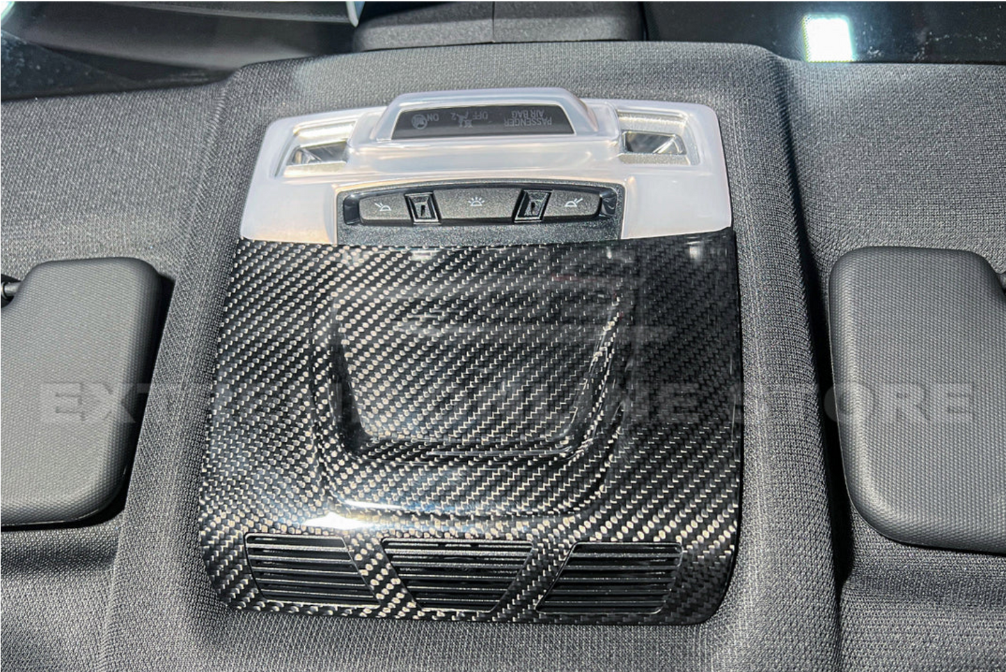 EOS MKV Supra Carbon Reading Light Trim Cover