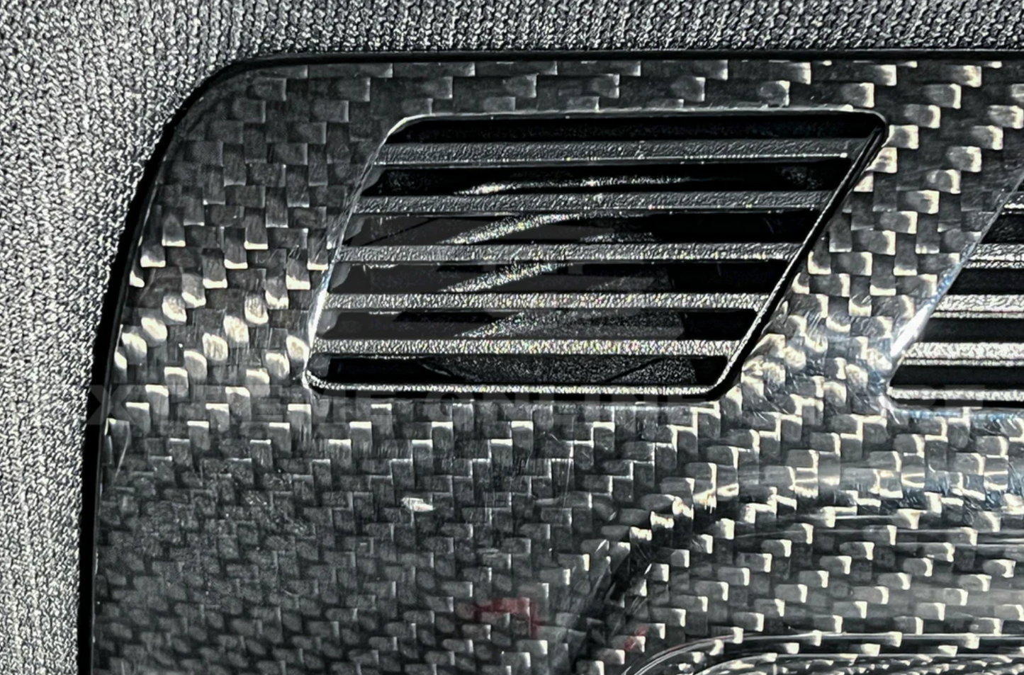EOS MKV Supra Carbon Reading Light Trim Cover