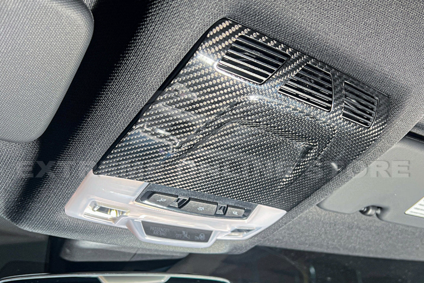 EOS MKV Supra Carbon Reading Light Trim Cover