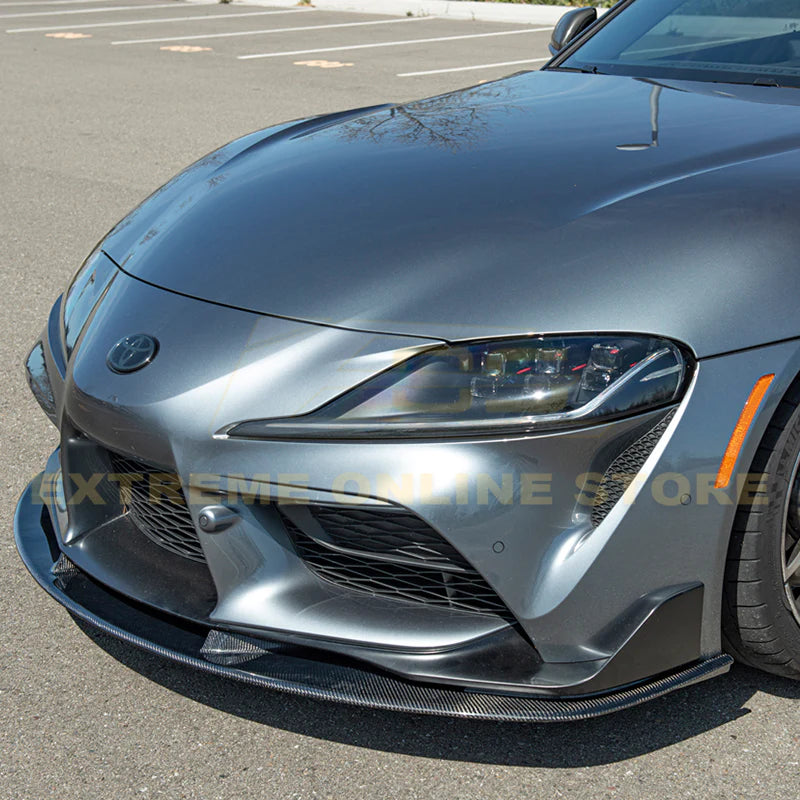 EOS Artisan Style Carbon Front Lip MKV Supra