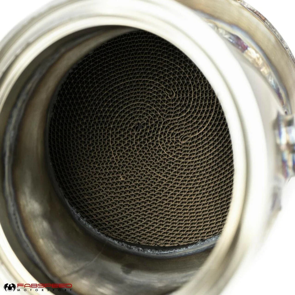 Fabspeed Toyota Supra A90 Sport Catalytic Converter Downpipe