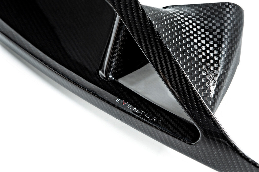 Eventuri Toyota Supra A90 Black Carbon Fiber Headlamp Duct