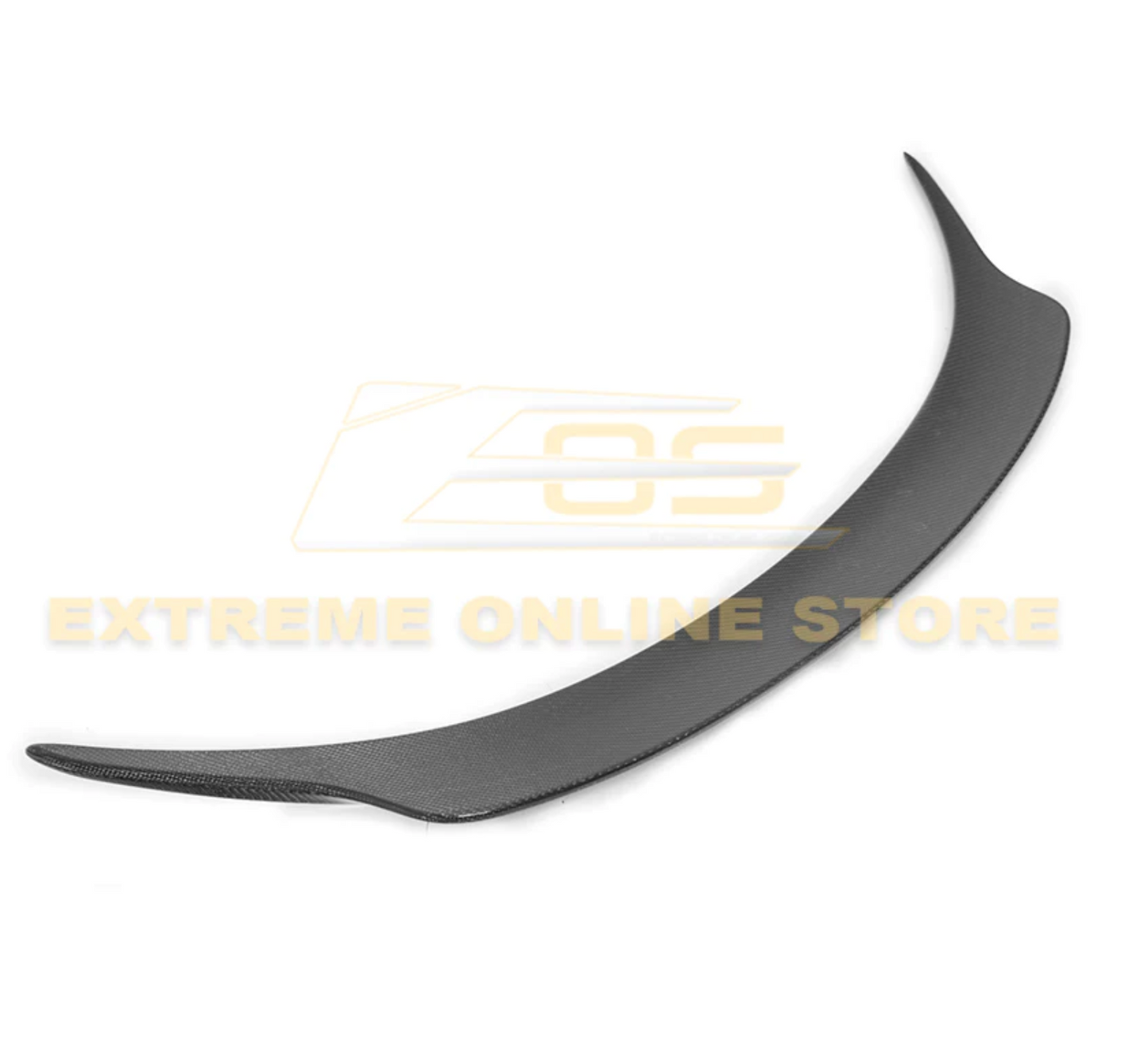 EOS MKV Supra A91 CF style carbon rear lip