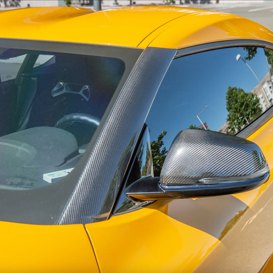 EOS MKV Supra Carbon Fiber A-Pillar Panel Cover