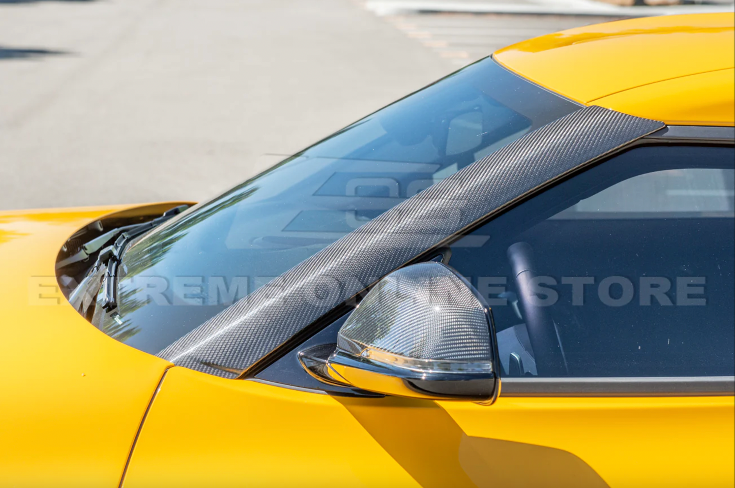 EOS MKV Supra Carbon Fiber A-Pillar Panel Cover