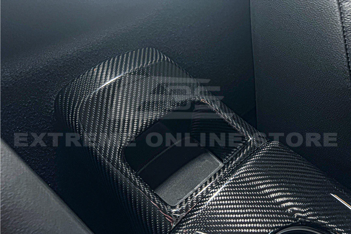 EOS MKV Supra Carbon Rear center console cover