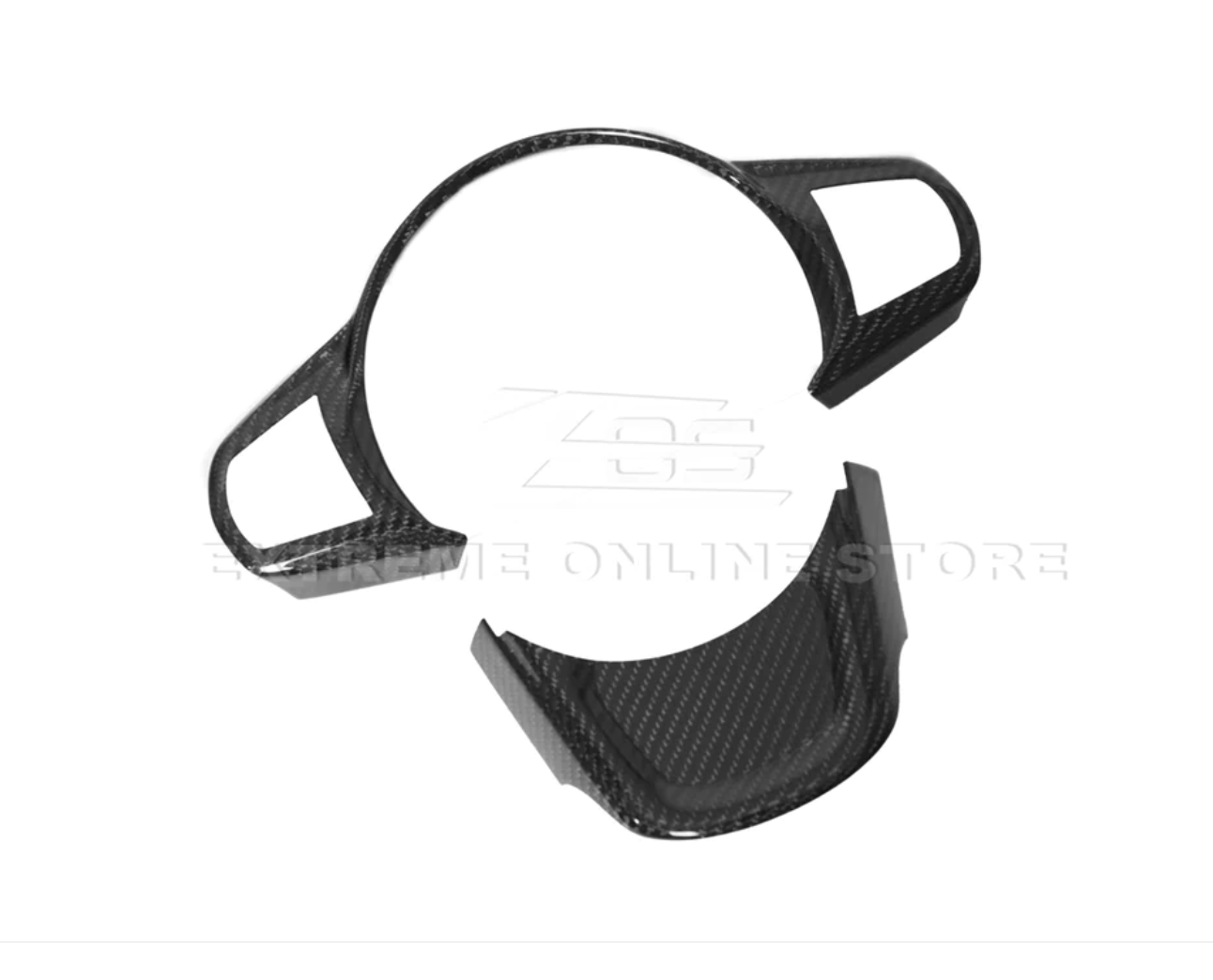 EOS MKV Supra Carbon Steering Wheel Trim Cover