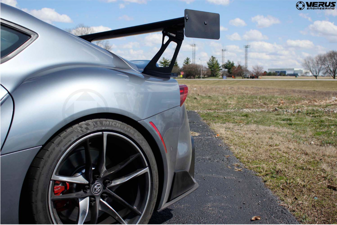 Verus Engineering Carbon Polyweave Rear Spat Kit - Mk5 Toyota Supra ...