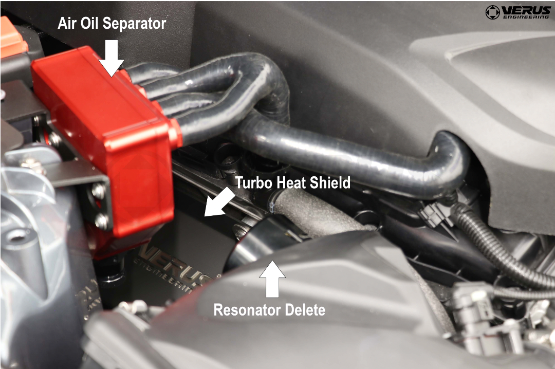 Verus Engineering Air Oil Separator (AOS) - Mk5 Toyota Supra