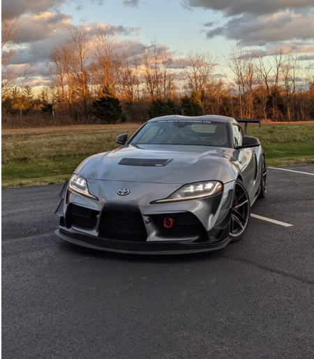 Verus Engineering Carbon Hood Louver Kit - Mk5 Toyota Supra