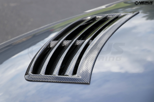 Verus Engineering Carbon Hood Louver Kit - Mk5 Toyota Supra