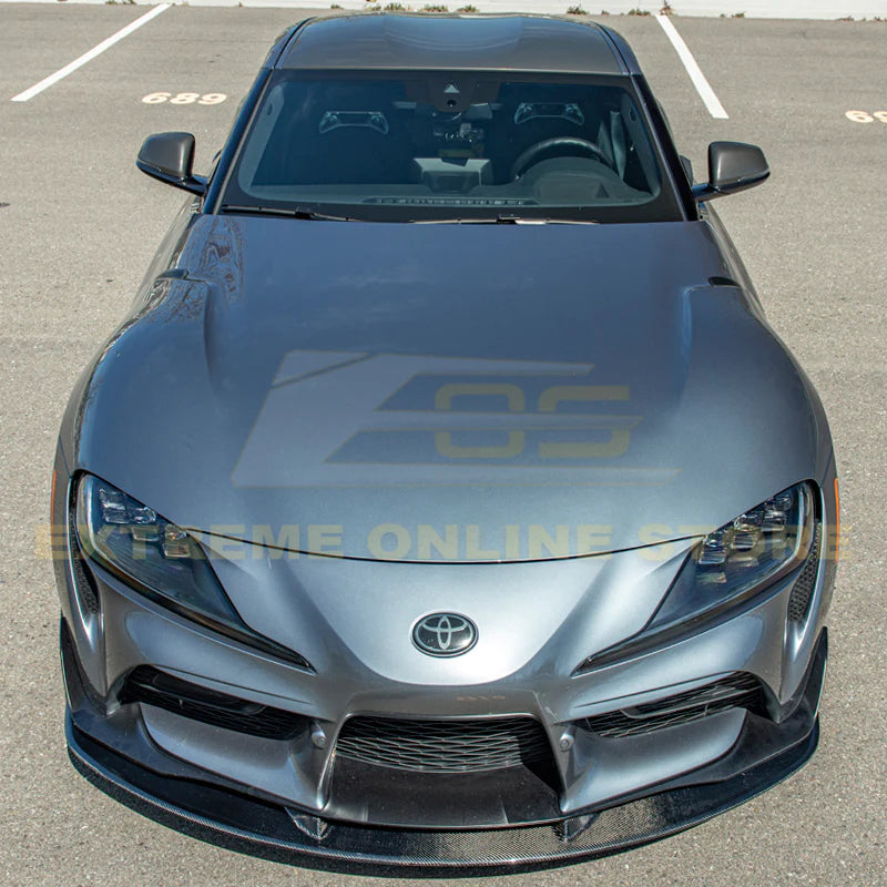 EOS Artisan Style Carbon Front Lip MKV Supra